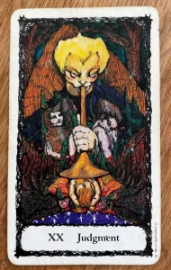 Sacred Rose Tarot - Judgment