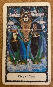 Sacred Rose Tarot - King of Cups