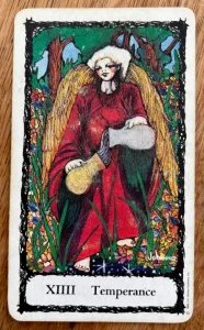 Sacred Rose Tarot - Temperance