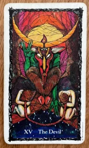 Sacred Rose Tarot - The Devil