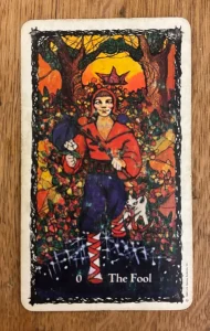 Sacred Rose Tarot - The Fool