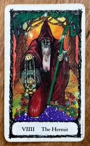 Sacred Rose Tarot - The Hermit